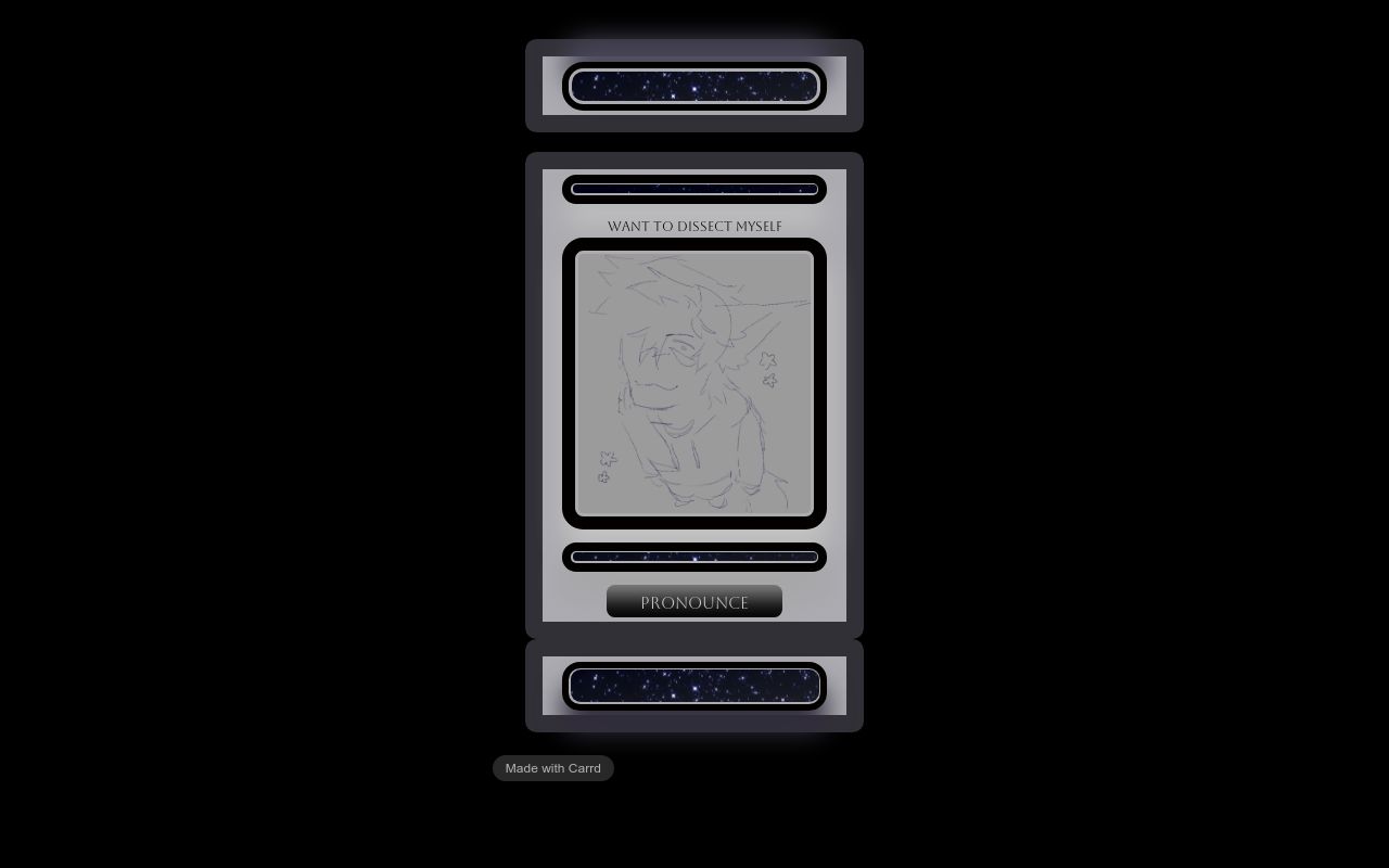 Carrd profile picture for @quarters